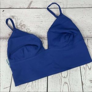 Free People Intimately Bra Sage Longline Bralette